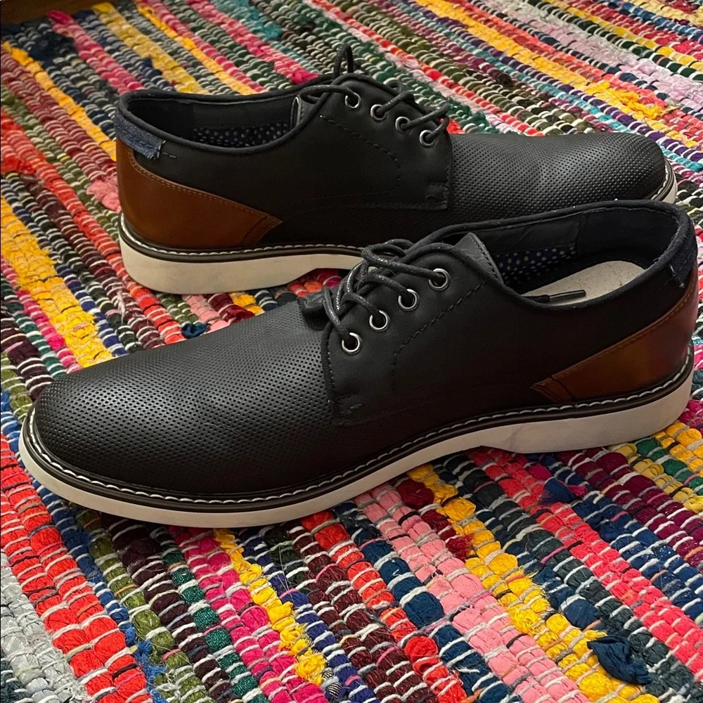 Steve Madden Black and Brown Men's Derbys - Picture 7 of 10